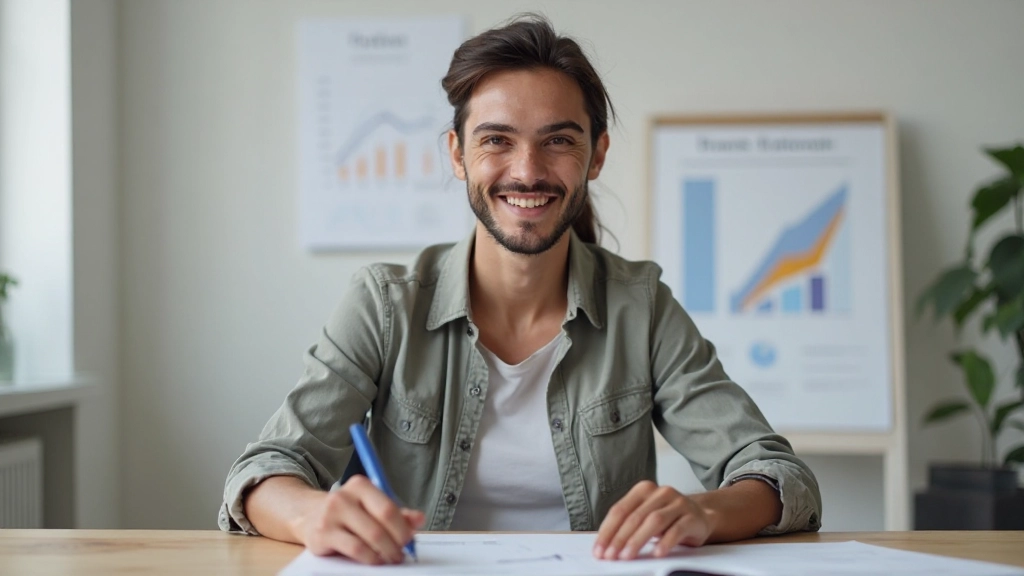 Grafische Visualisierung von Sparzielen und Vermögensaufbau für langfristige finanzielle Sicherheit